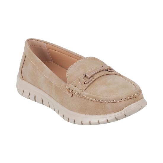 Metro Beige Casual Loafers