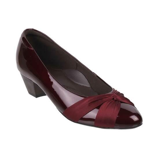 Metro Maroon Formal Pumps