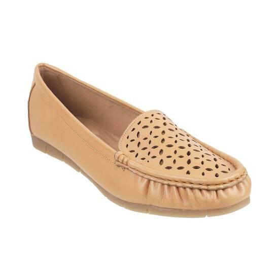 Metro Beige Casual Ballerinas