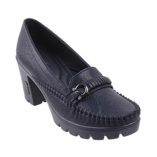 Metro Navy-Blue Casual Pumps