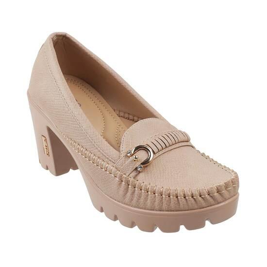 Metro Beige Casual Pumps