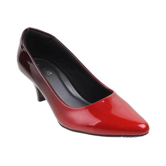 Metro Maroon Formal Pumps