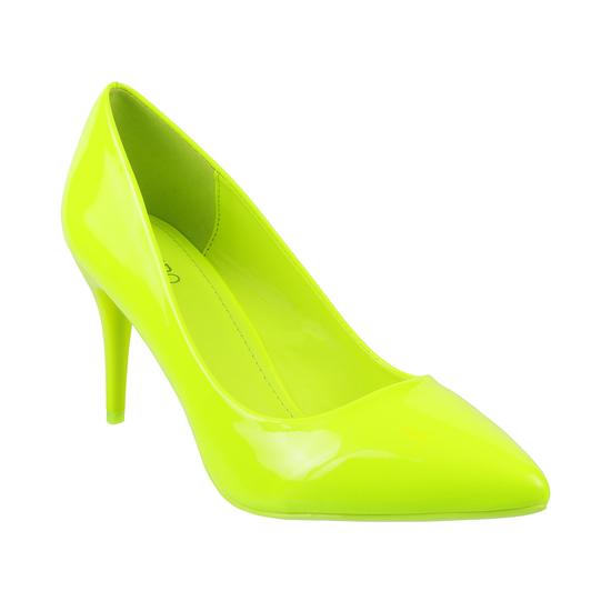 Metro Yellow Party Pumps