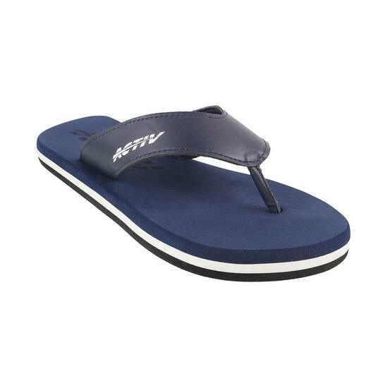 Activ Navy-Blue Casual Slippers