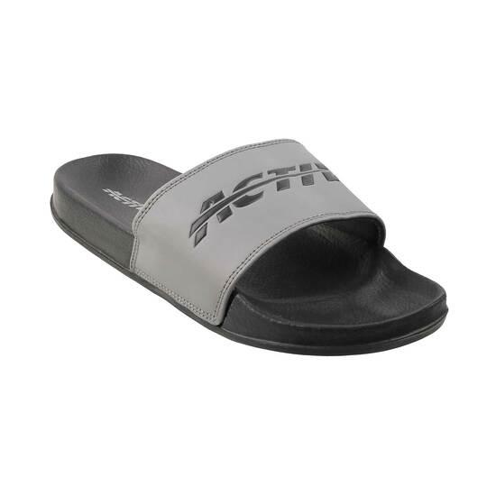 Activ Black Casual Slippers