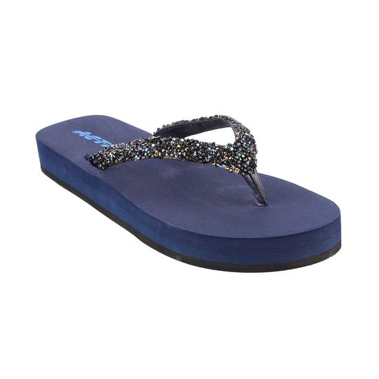 Activ Navy-Blue Casual Slippers