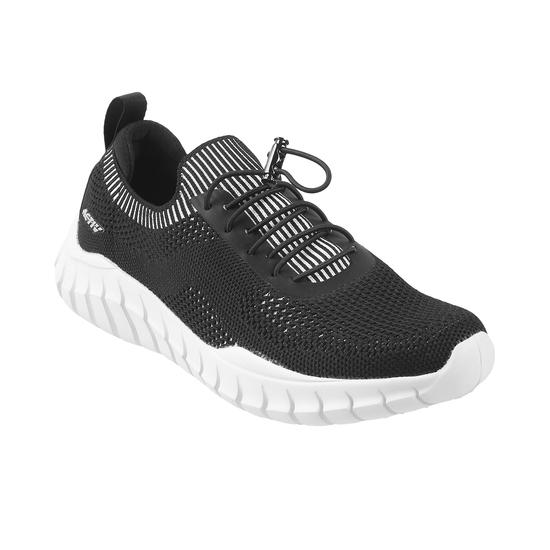 Activ Black Sports Walking Shoes