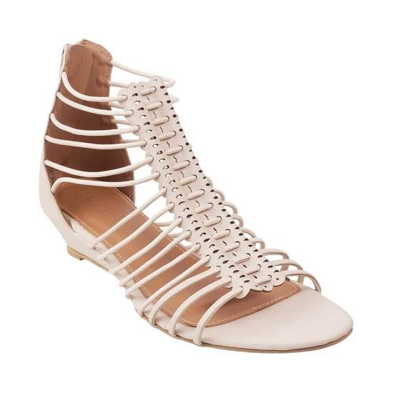 Metro Beige Casual Gladiators