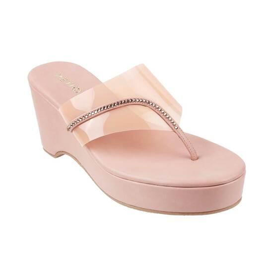 Metro Peach Casual Slip Ons