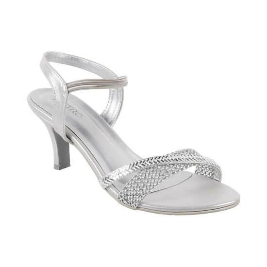 Metro Silver Party Sandals