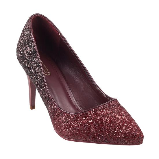 Metro Maroon Party Pumps