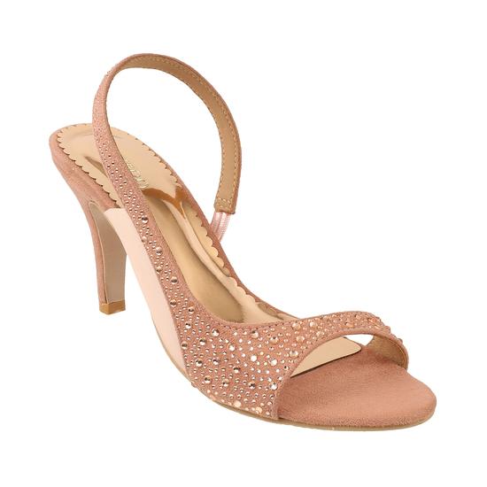 Metro Rose-Gold Party Sandals