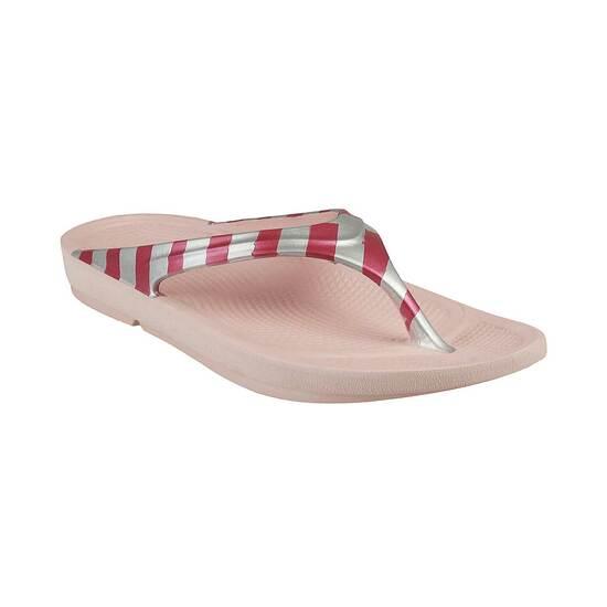 Doubleu Pink Casual Flip Flops