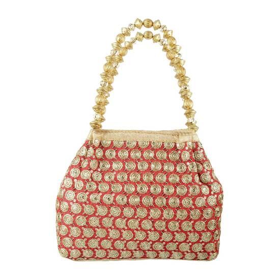 Metro Red Womens Bags Potlis