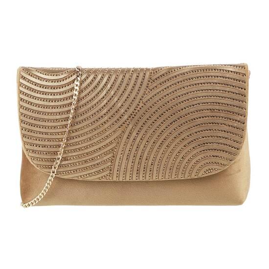 Metro Beige Hand Bags Clutches