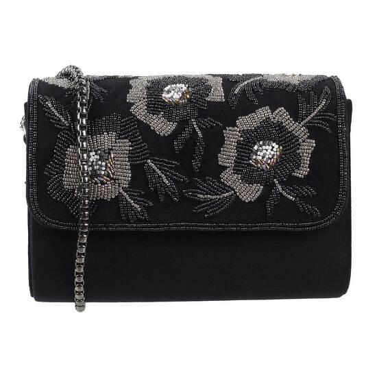 Metro Black Hand Bags Evening Bag