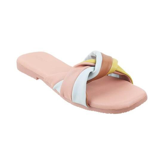 Metro Pink-Multi Casual Slip Ons