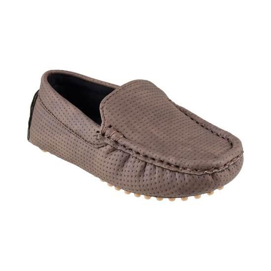 Metro Brown Casual Loafers