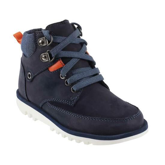 Metro Navy-Blue Casual Boots