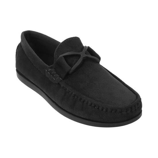 Metro Black Casual Loafers