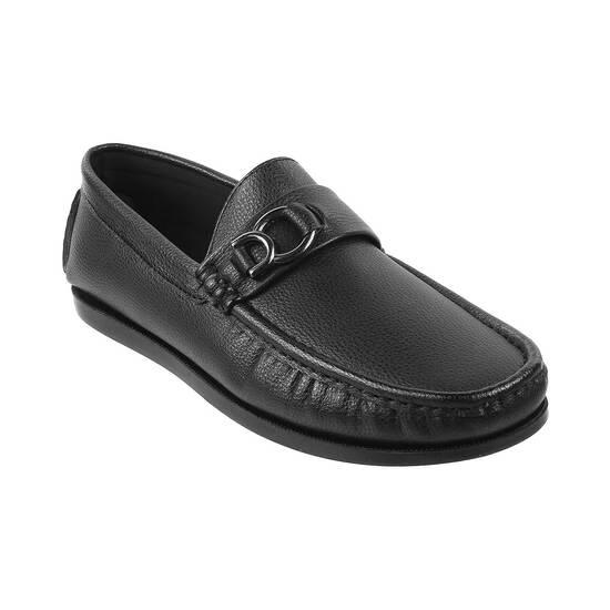 Metro Black Casual Loafers