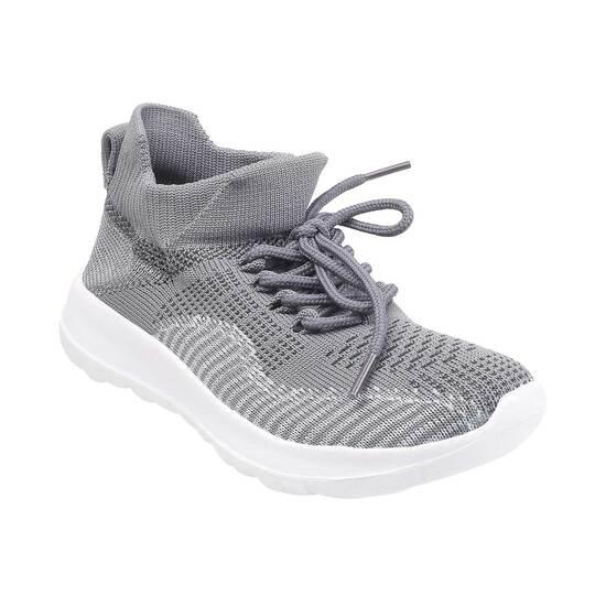 Metro Grey Casual Sneakers