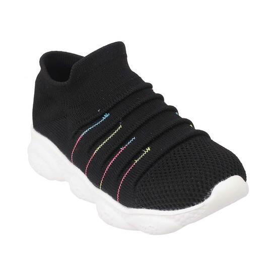 Metro Black Casual Sneakers