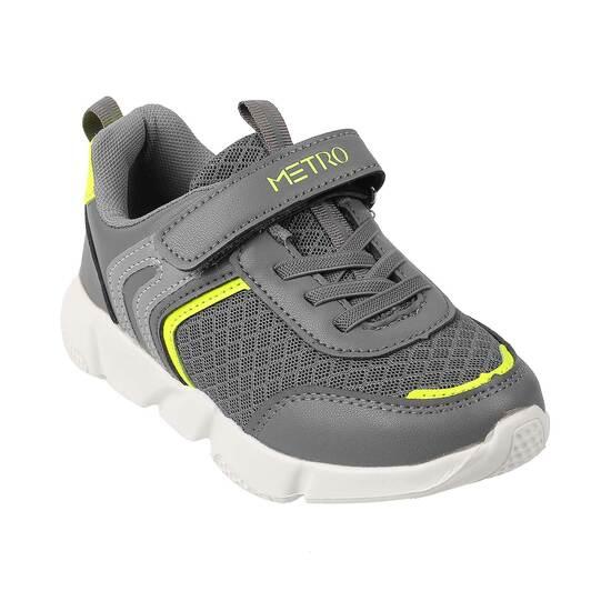 Metro Grey Casual Sneakers