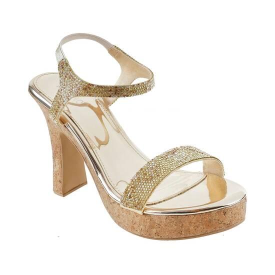 Princess Gold Party Sandals