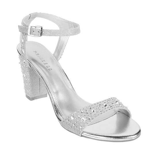 Princess Silver Party Sandals