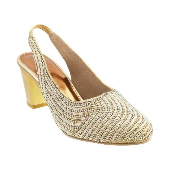 Princess Gold Wedding Sandals