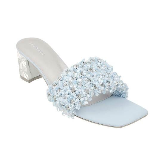 Princess Light-Blue Party Sandals