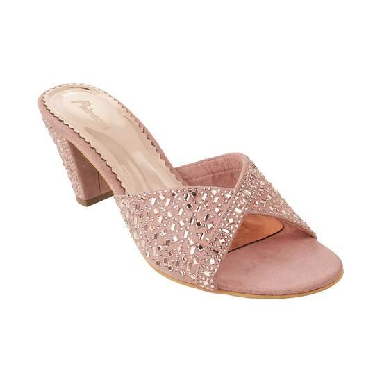 Princess Rose-Gold Party Slip Ons