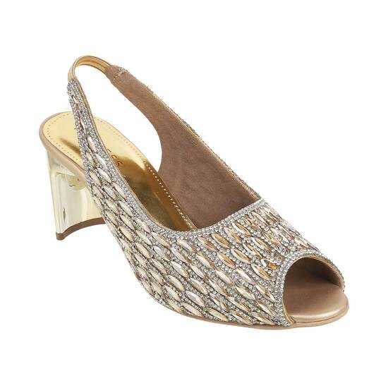 Princess Gold Wedding Sandals