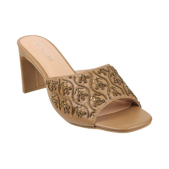 Princess Tan Ethnic Sandals