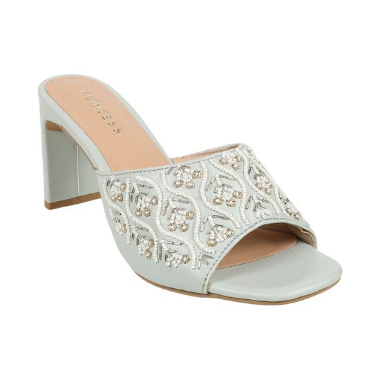 Princess Light-Blue Ethnic Sandals