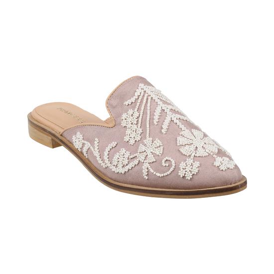 Princess Purple Wedding Slip Ons