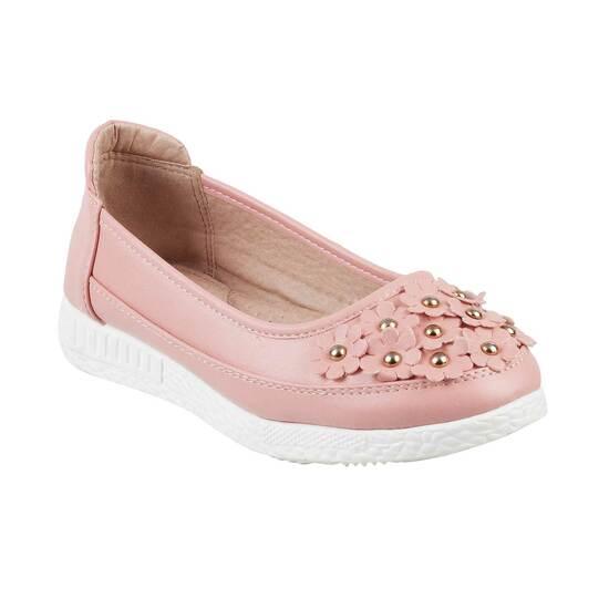 Metro Pink Casual Ballerinas