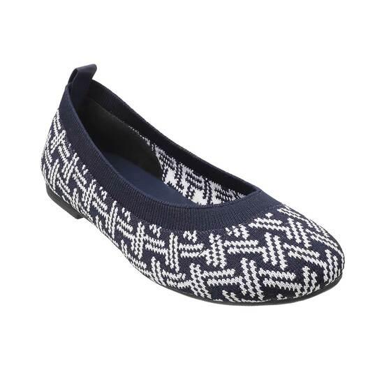 Metro Navy-Blue Casual Ballerinas