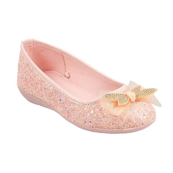 Metro Pink Casual Ballerinas