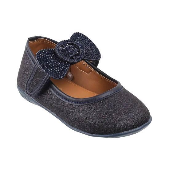 Metro Navy-Blue Casual Ballerinas