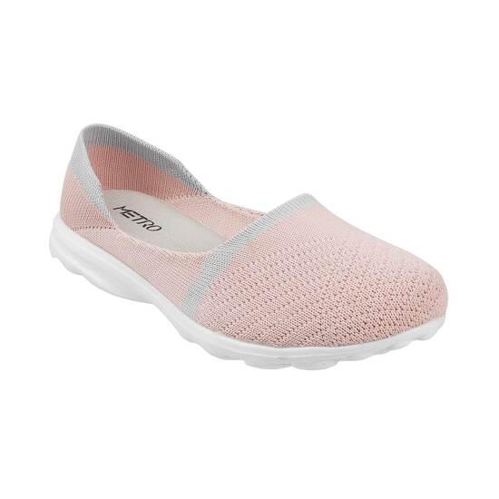 Metro Pink Casual Ballerinas