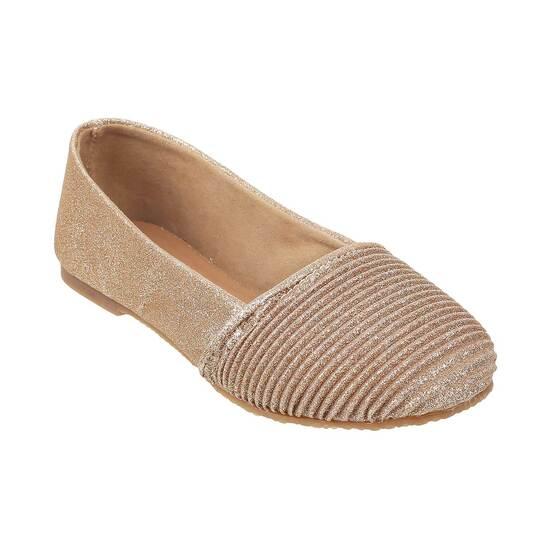 Metro Rose-Gold Casual Ballerinas