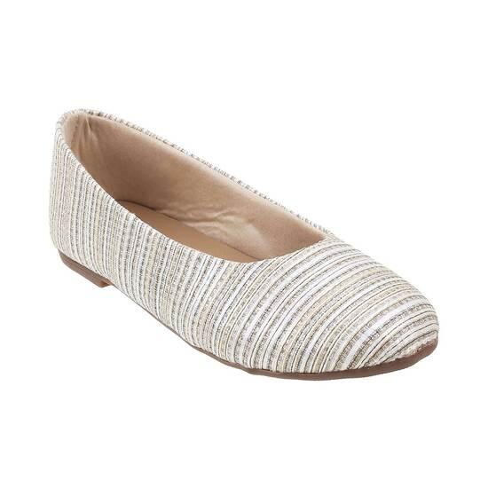 Metro Rose-Gold Casual Ballerinas