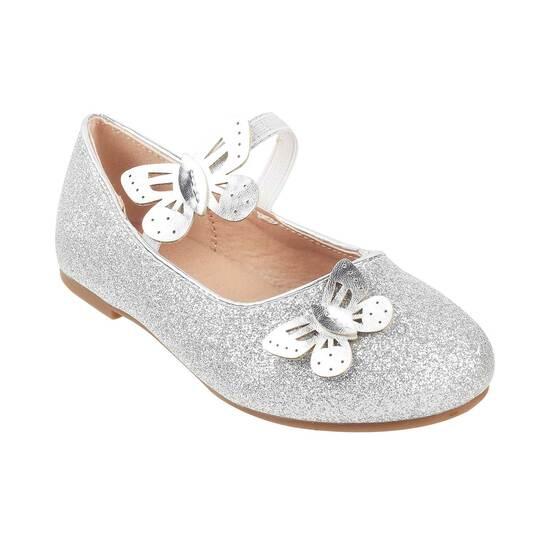 Metro Silver Casual Ballerinas