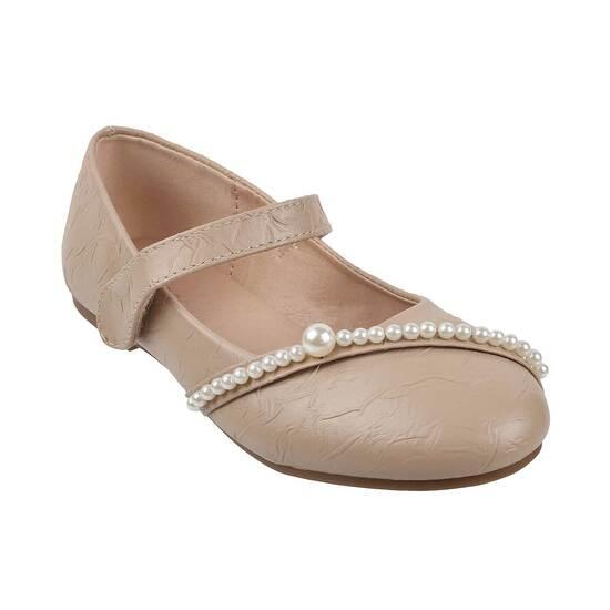 Metro Beige Casual Ballerinas