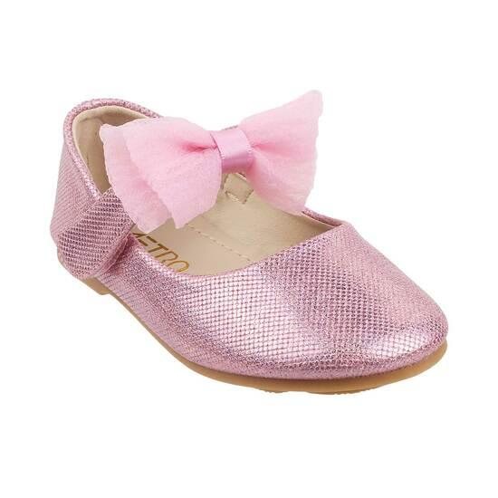 Metro Pink Casual Ballerinas