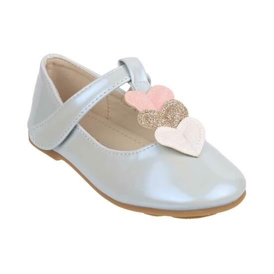 Metro Light-Blue Casual Ballerinas