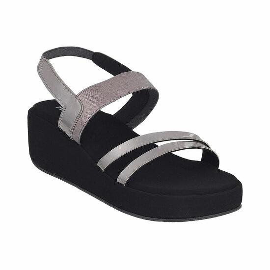 Metro Gun-Metal Casual Sandals