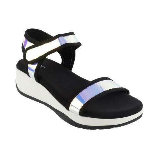 Metro Black Casual Sandals